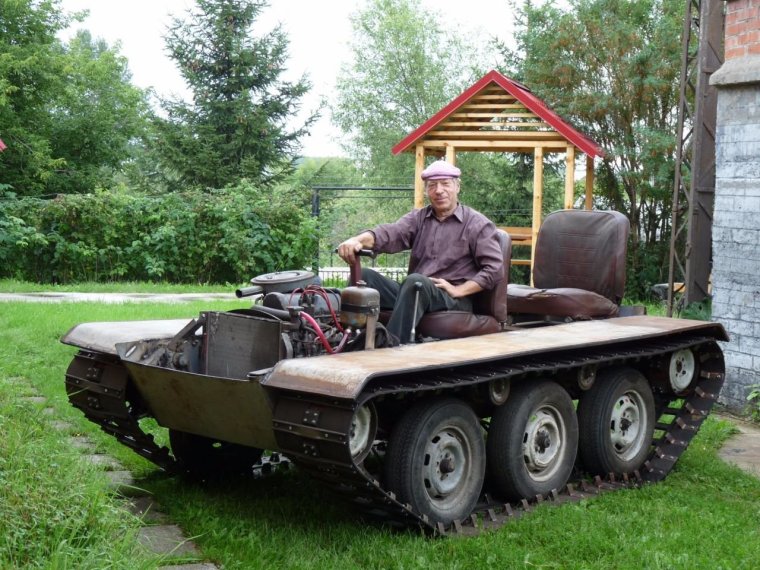 Гусеничные самоделки