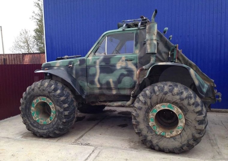 Нива болотоход