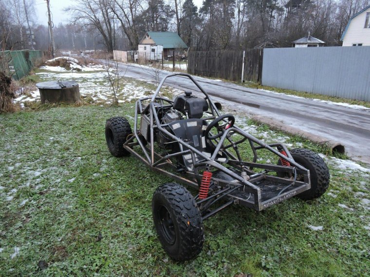Багги с мотоциклетным двигателем