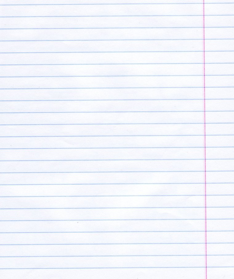 Линованный лист а4 поперек