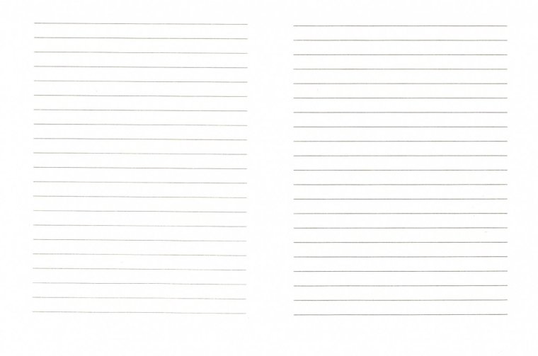 Лист бумаги в линейку