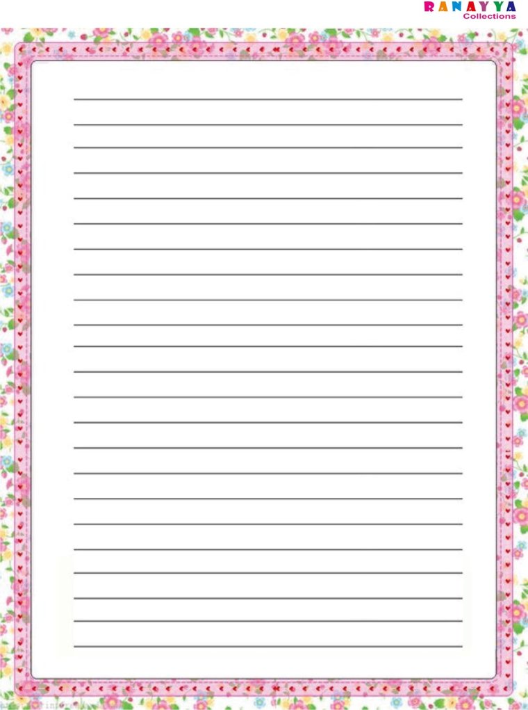 Красивые листы для блокнота