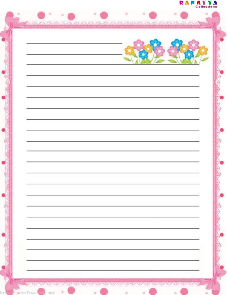 Бумага в линейку