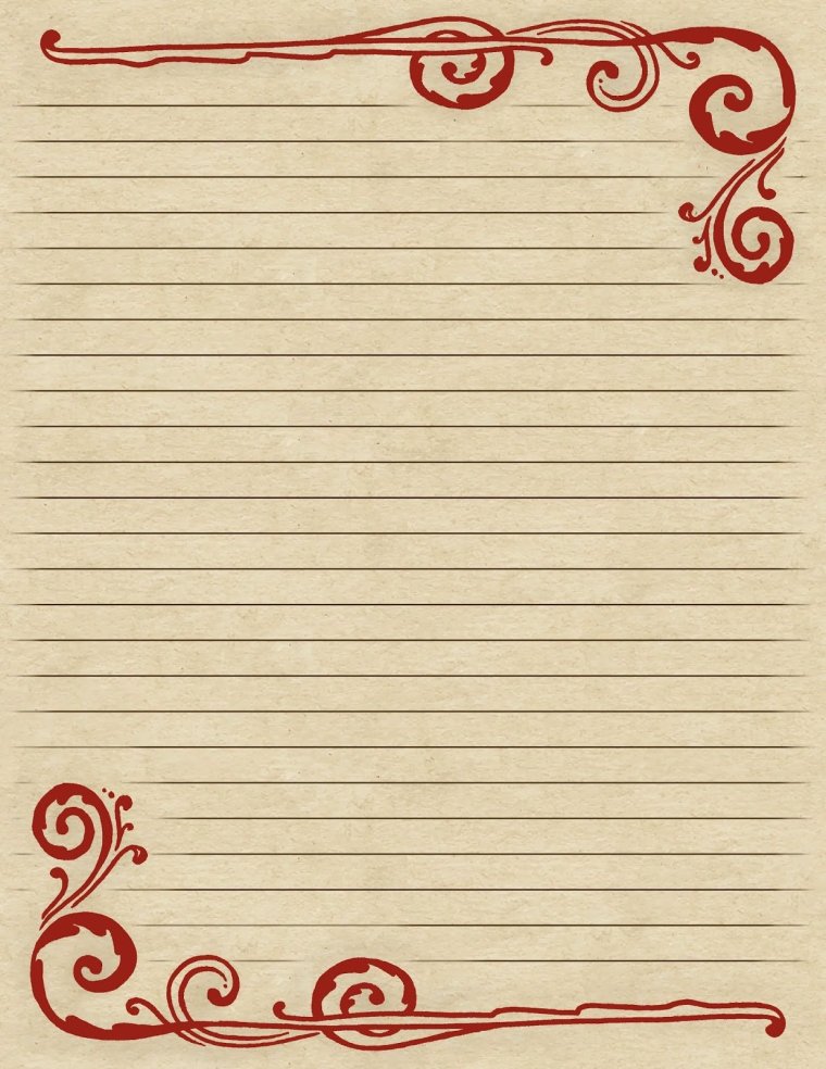 Линейка а4 горизонтальная