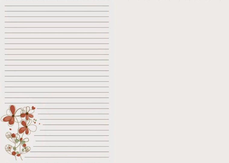 Линейка а4 горизонтальная