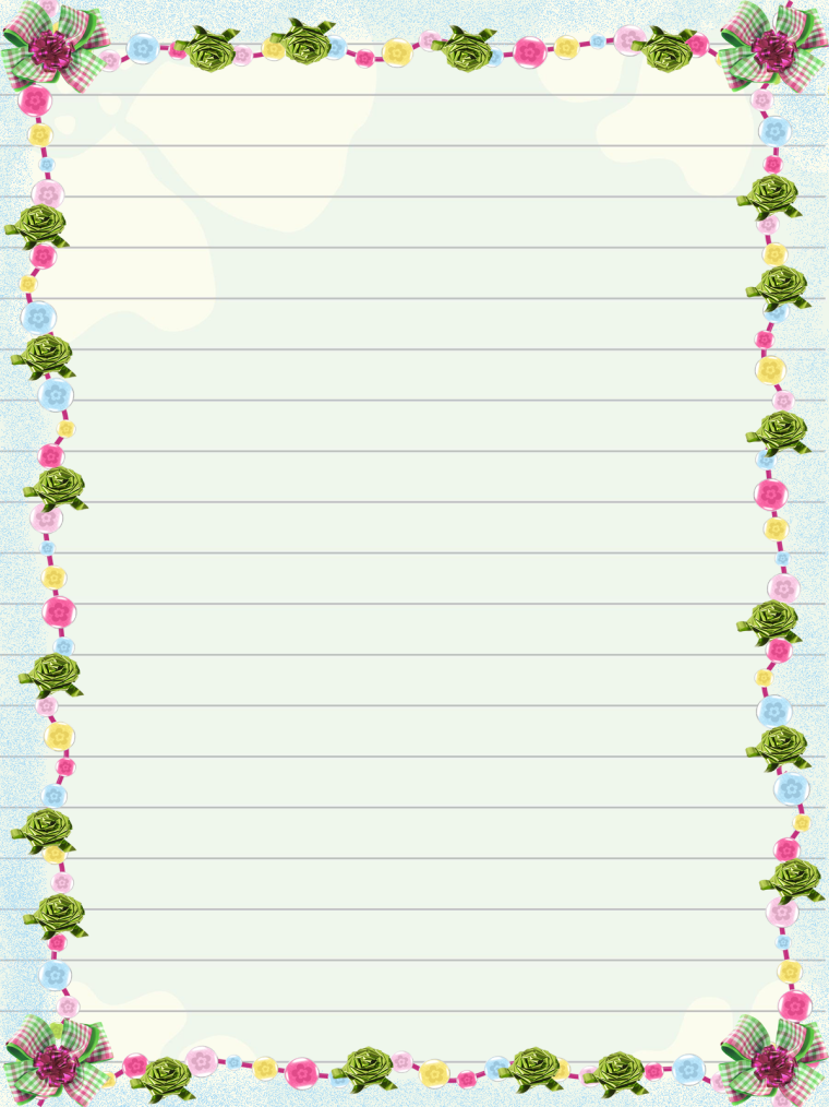 Бумага в линейку