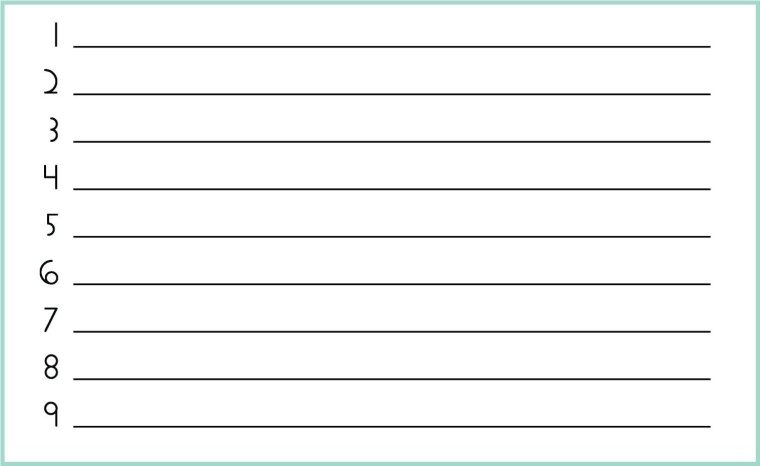 Разлиновка косая линия а4