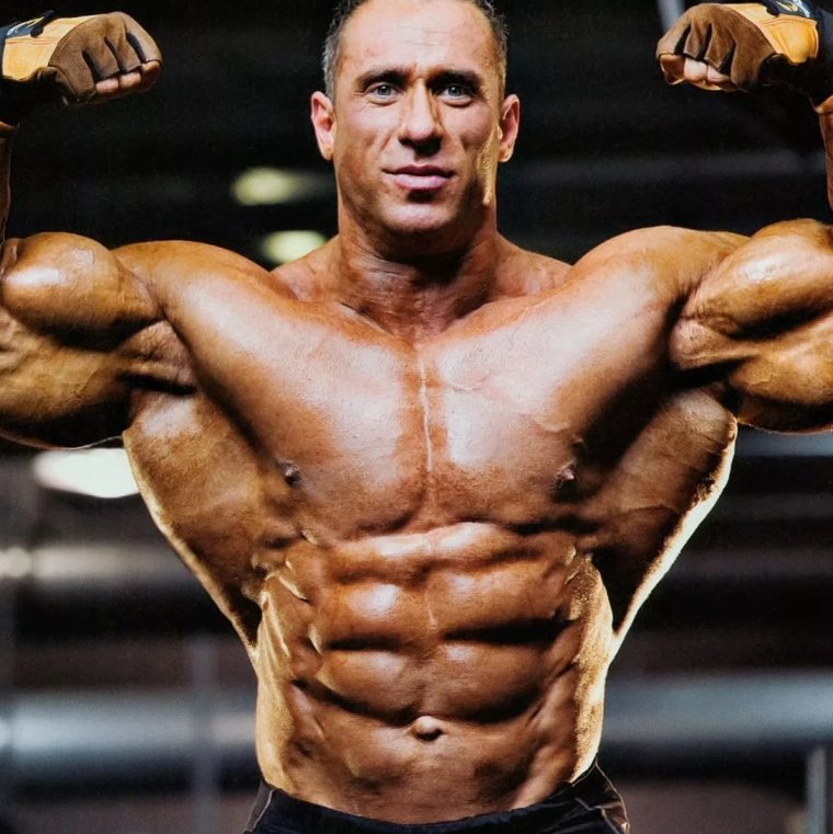 Бодибилдер Менс физик