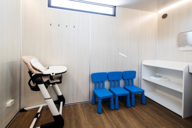 Комната матери и ребенка санузел