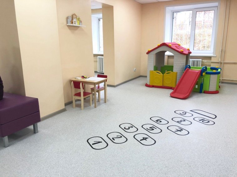 Комната матери и ребенка в ТЦ