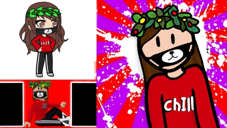 Йоши Лана ева и Ульяна РОБЛОКС