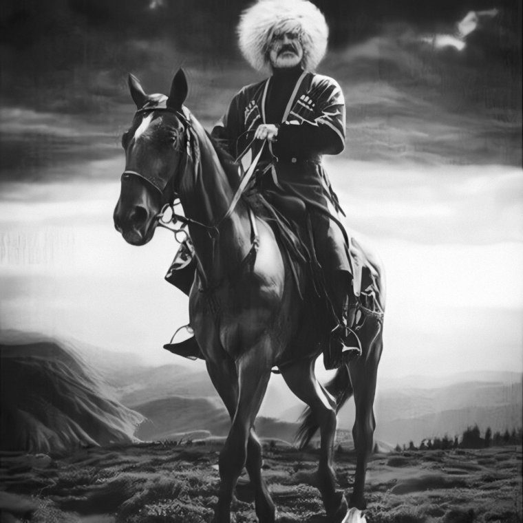 Картина Горец и Горянка