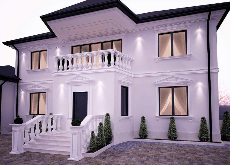 Дом в Кавказском стиле