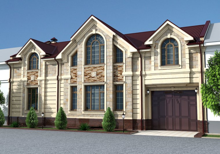 Фасад Узбекистан уйлар