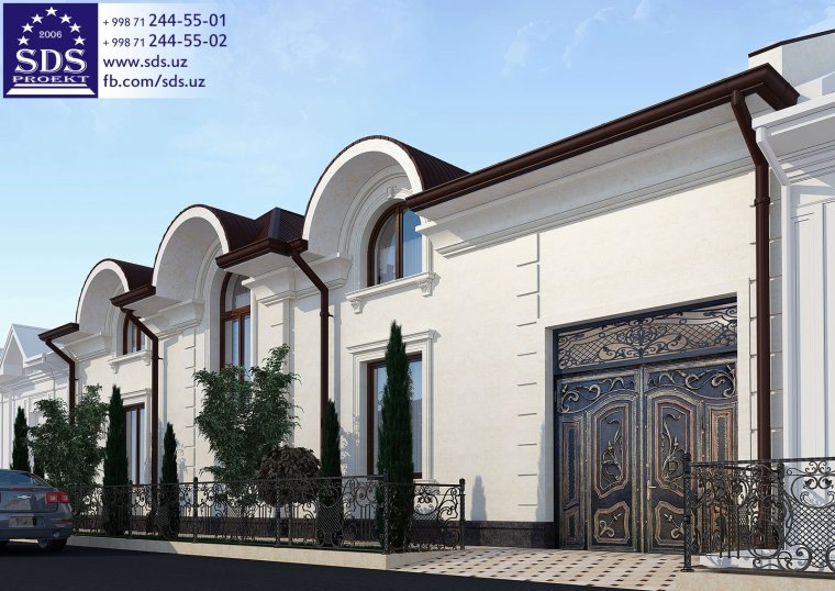 Фасад Узбекистан уйлари