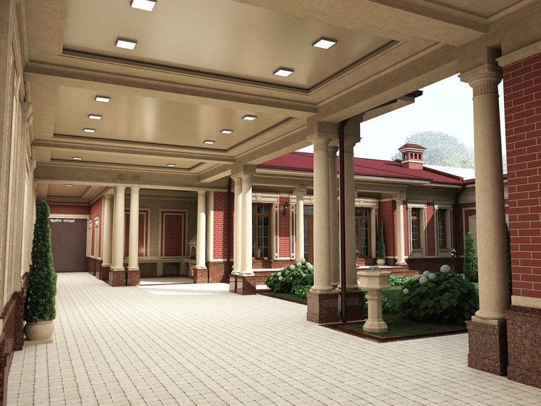 Травертин дарвозахона Узбекистан