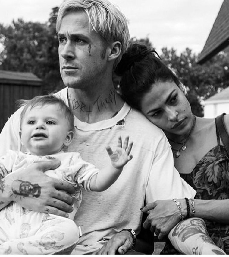 Райан Гослинг и ева Мендес место под соснами