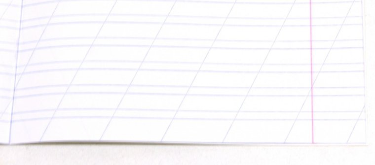 Косая линия тетрадь