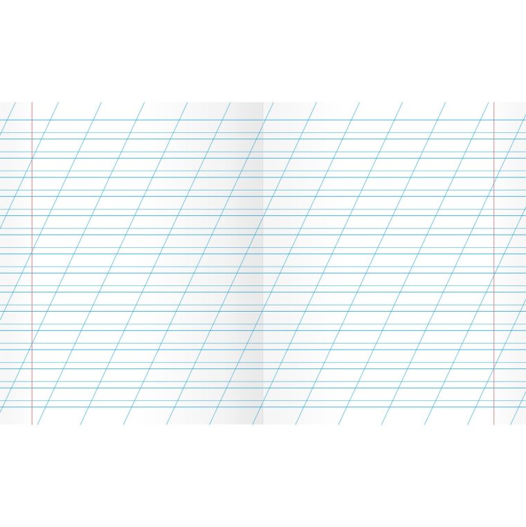 Разлиновка в косую линию а4