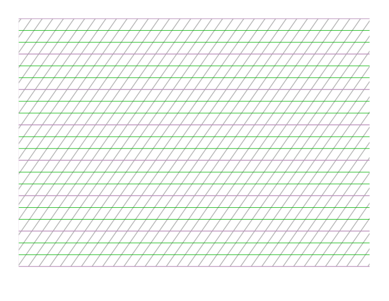 Разлиновка а4 в узкую линейку