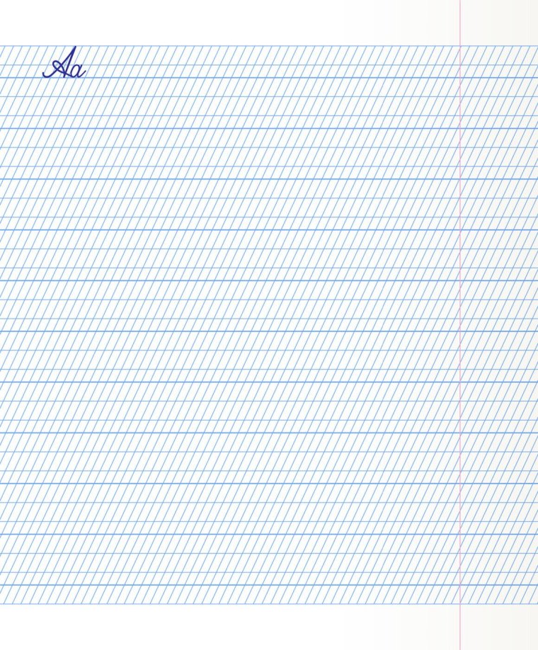 Частая косая линия тетрадь