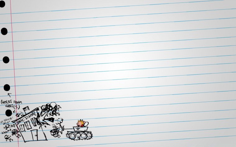 Лист в узкую косую линейку