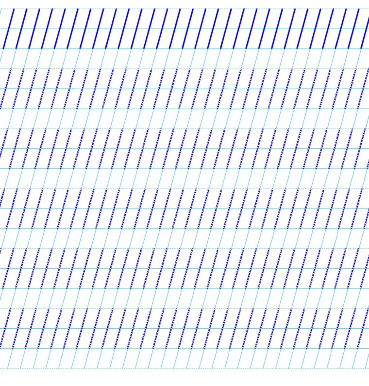 Тетрадь в линию