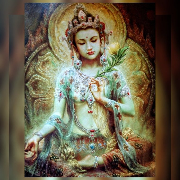 Зелёная тара богиня мантра