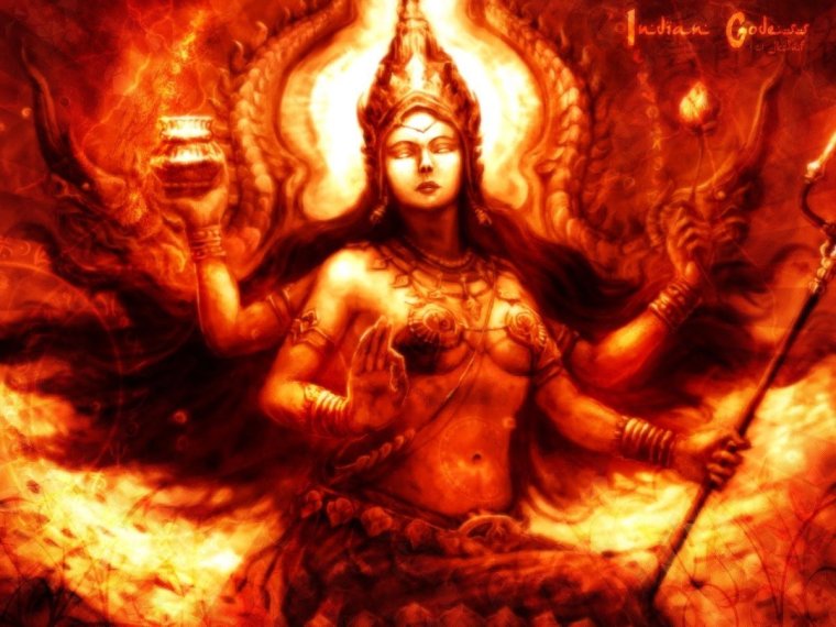 Шива и Агни