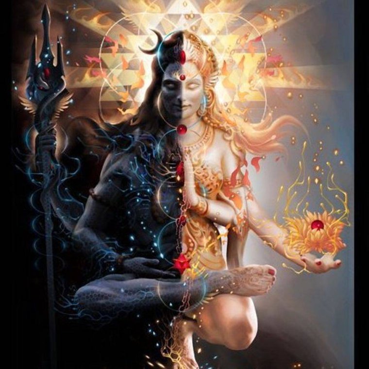 Богиня Шакти арт
