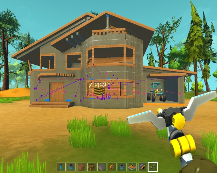 Дом в скрап механик