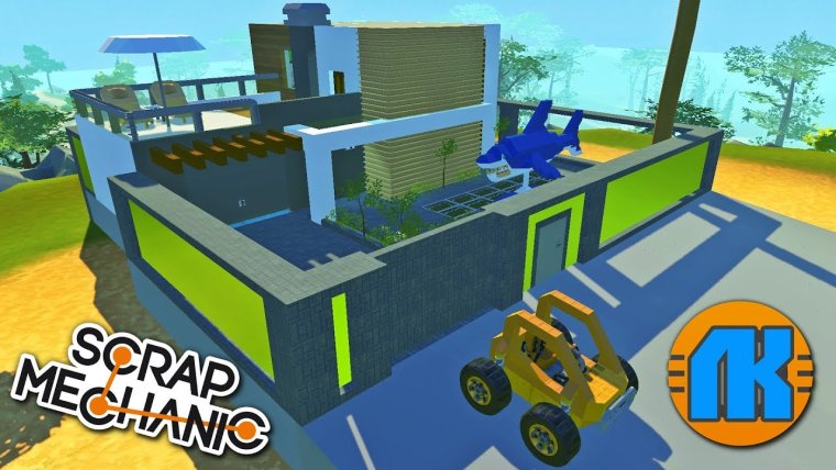 Постройки в скрап механик без модов