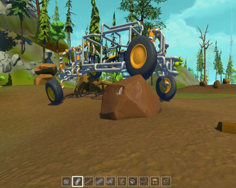 Кировец в скрап механик