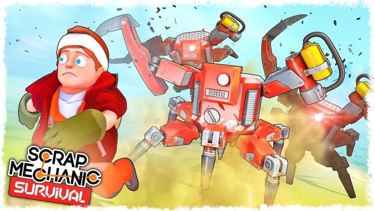 Скрап механик робот босс