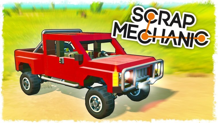 Scrap Mechanic джип