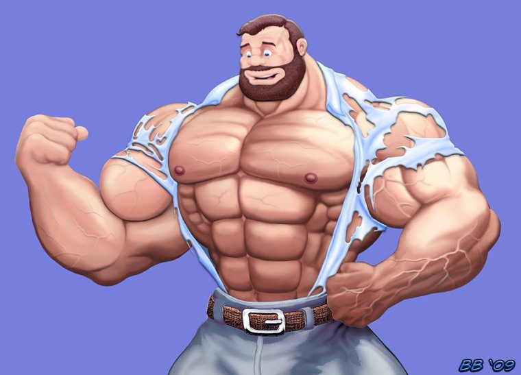 Парень качок