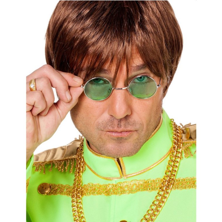 Зеленые круглые очки