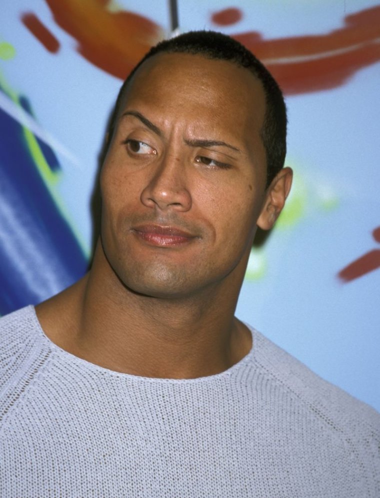 Dwayne Johnson бровь