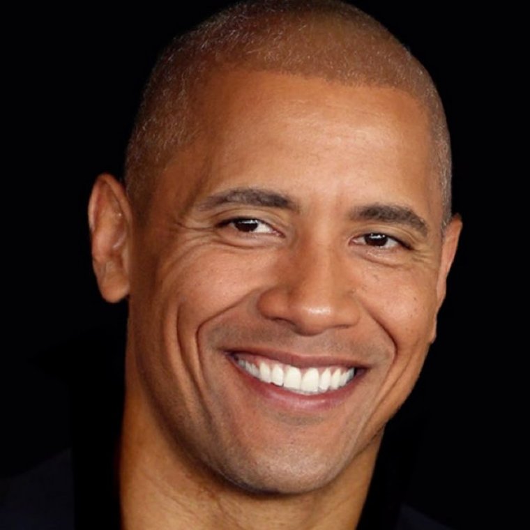 Дуэйн скала бровь