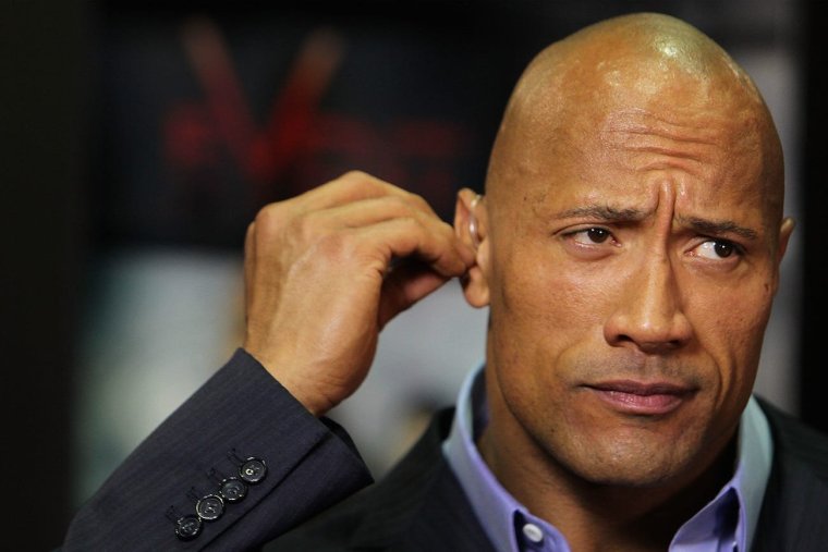 Скала Джонсон взгляд