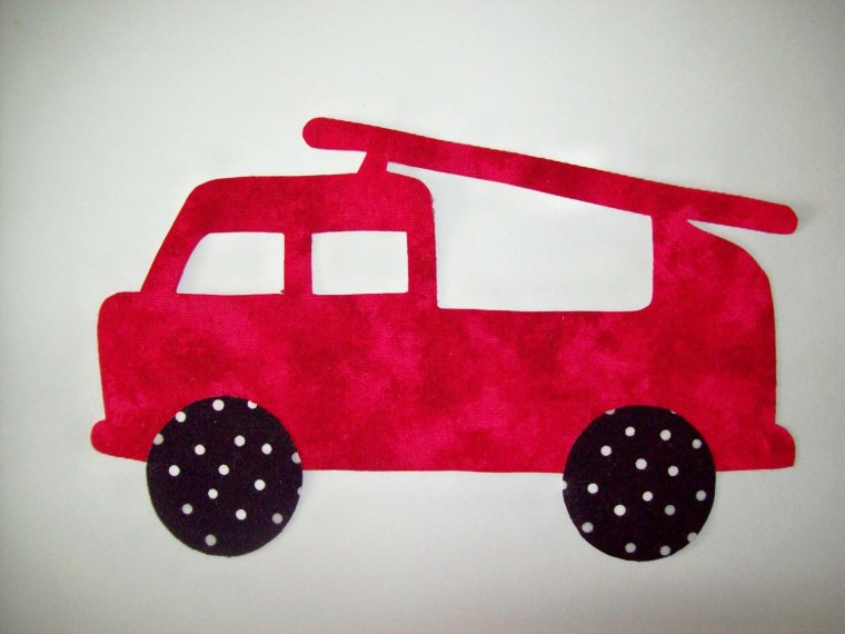 Машина аппликация для детей