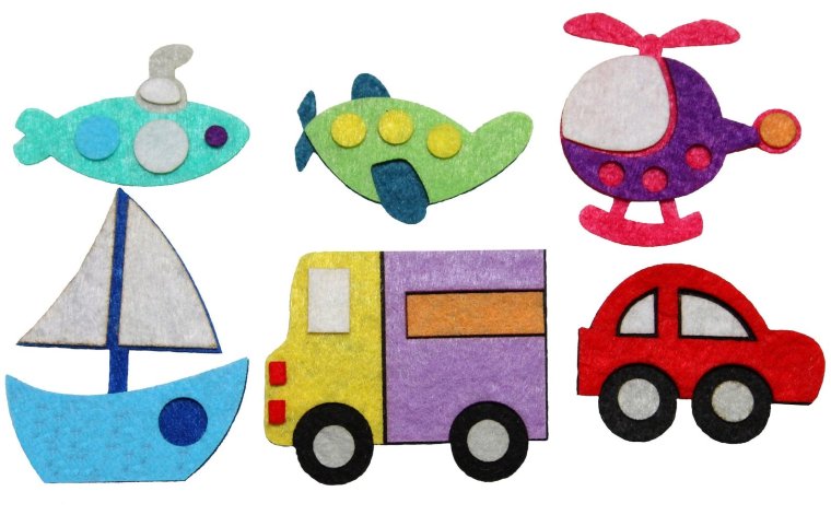 Машинка (из фетра)