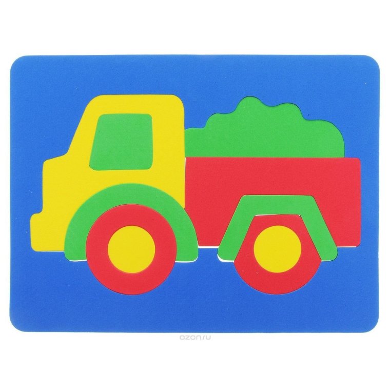 Аппликации для детей машинки