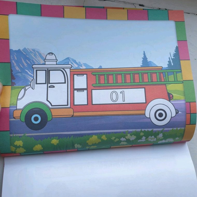 Грузовик аппликация для детей