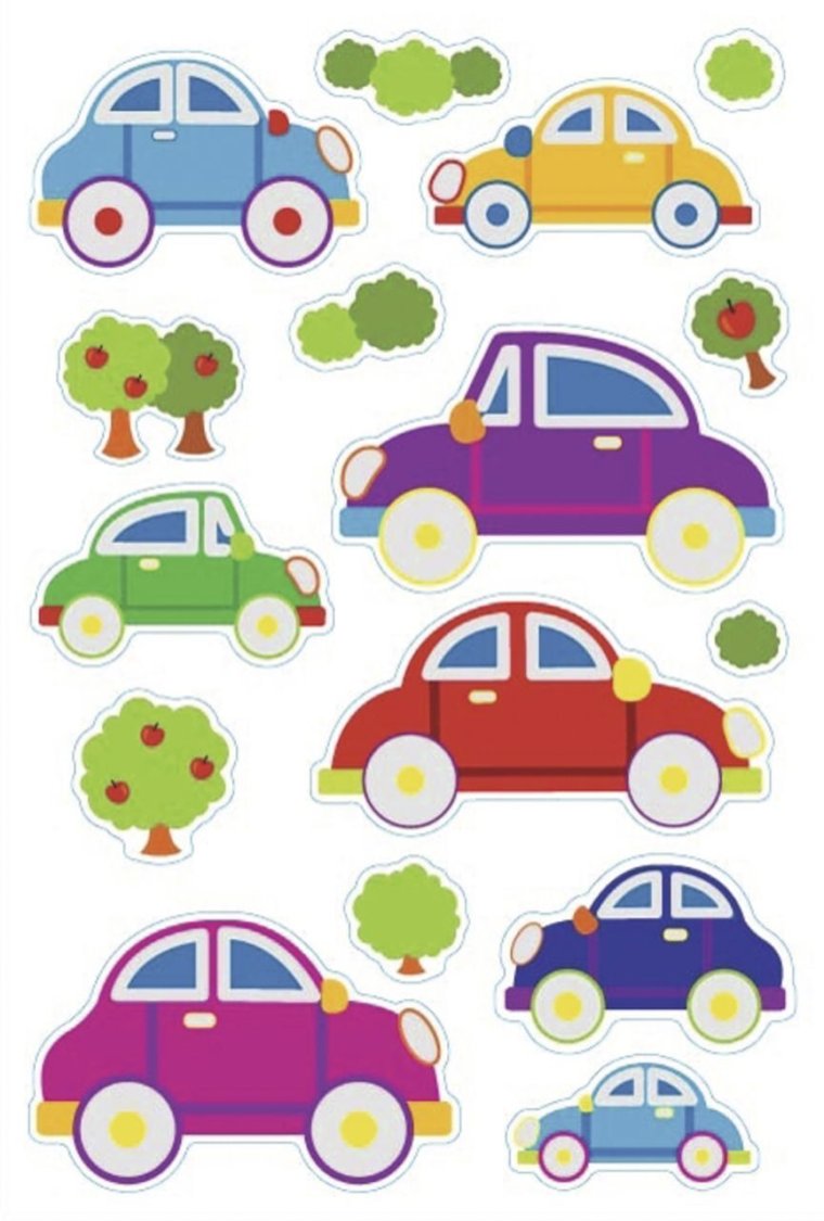 Аппликация машинка для детей 5-6 лет