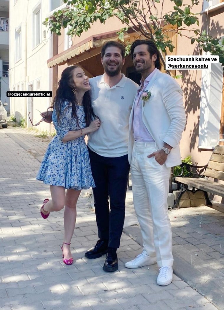 Серкан Чайоглу и его жена 2020