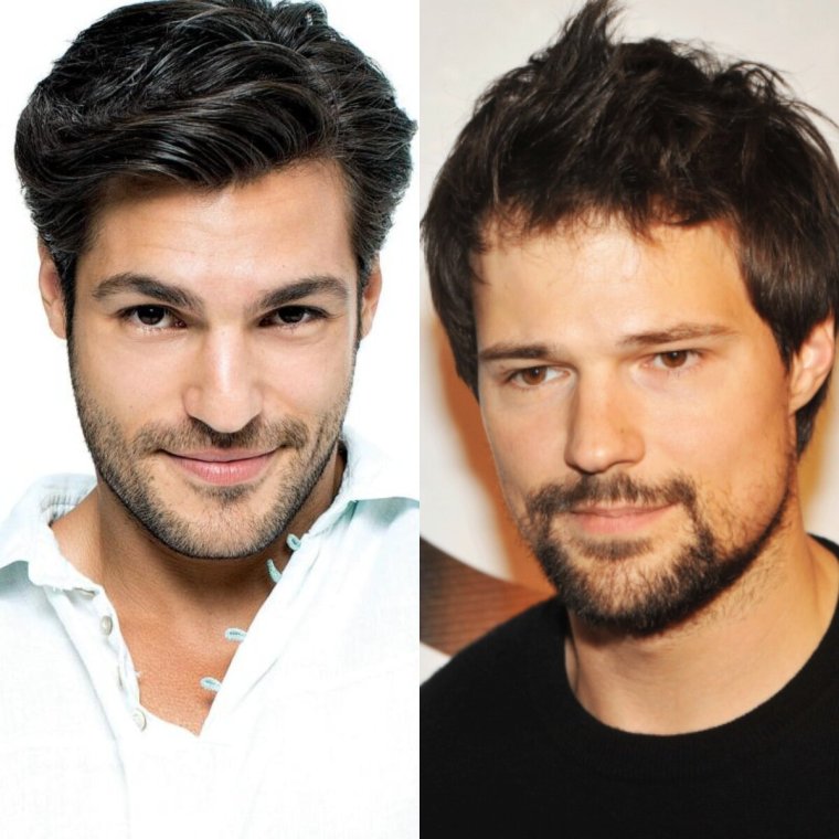 Озге Гюрель и Серкан