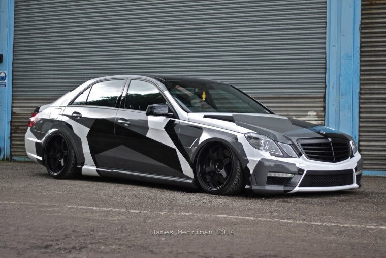 C63 AMG w204 камуфляж
