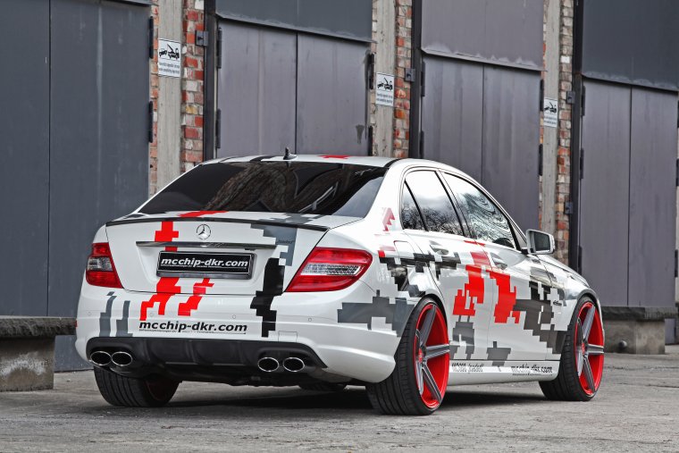 Mercedes Benz c63 w204 AMG винил
