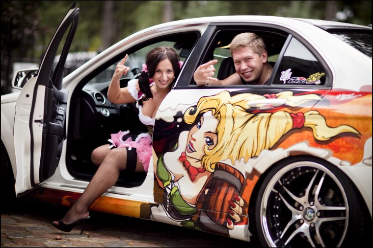 Винил на мерс фура